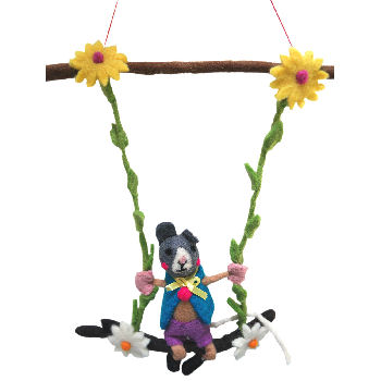 Bear on the Swing FH-125 - Click Image to Close
